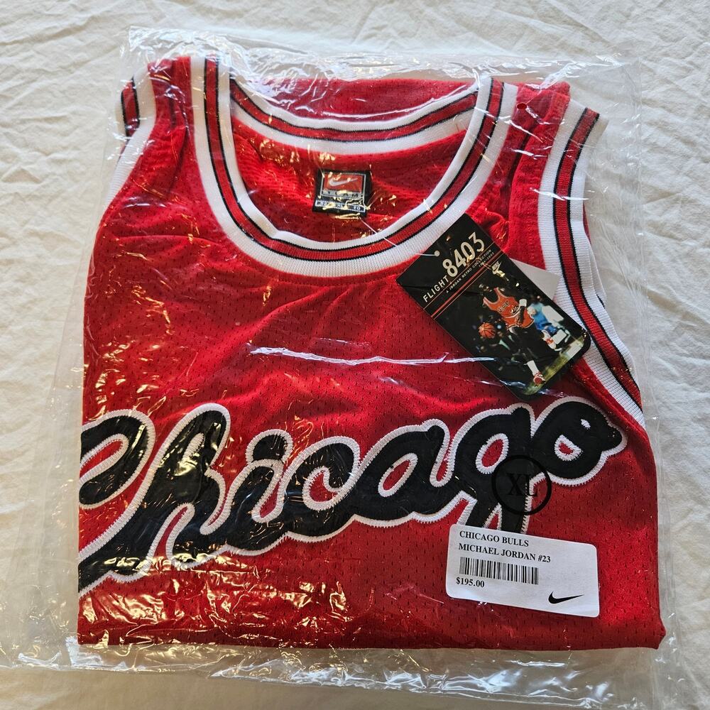 Nike Michael Jordan Chicago Bulls Flight 8403 Rookie Jersey 2004 Retro